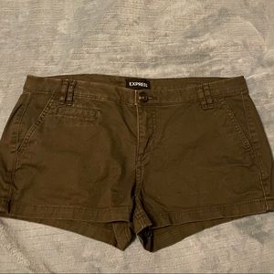 Brown express shorts